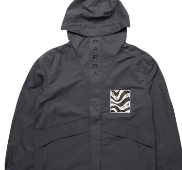 Distorted logo jacket - By Parra (Grey)