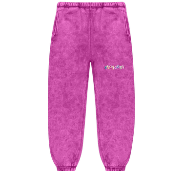 Classic Mineral Sweatpants (Magenta) - Stay Cool