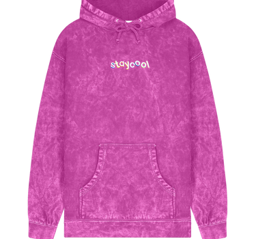 Classic Mineral Hoodie (Magenta) - Stay Cool