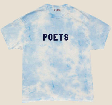 Tie die poets t shirt
