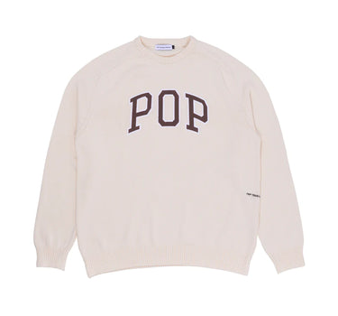 Arch Knitted Crewneck - POP