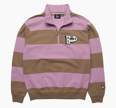 Worked P striper half zip sweatshirt - By Parra
