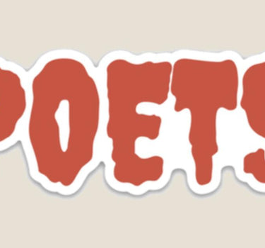 Poets Stickers