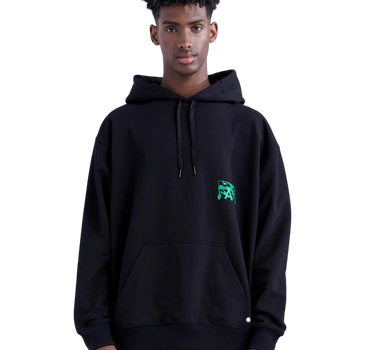 MS-Dos Logo Hooded Sweat - PAM