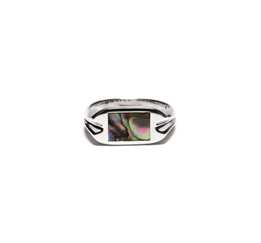 Danny Signet Ring (Silver 925/Abalone)