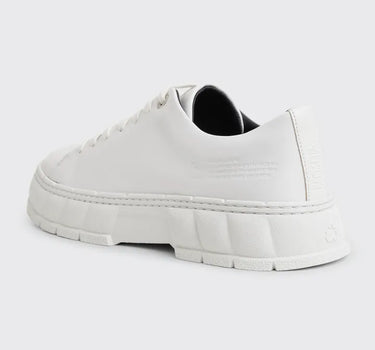 Viron Apple Faux Leather Low-Top Sneakers